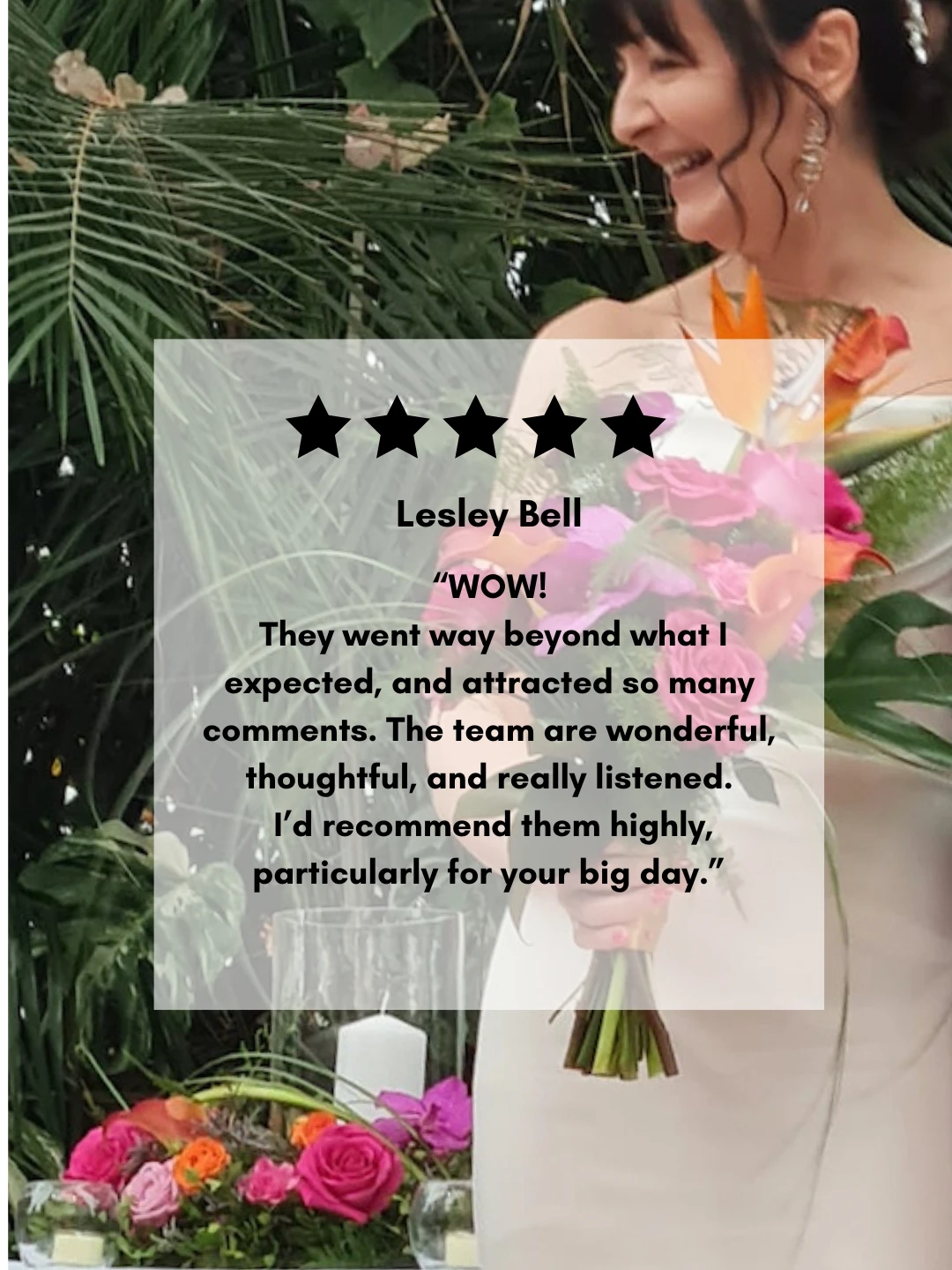 Lesley & Stephen Liverpool Wedding Sefton Park Palm House